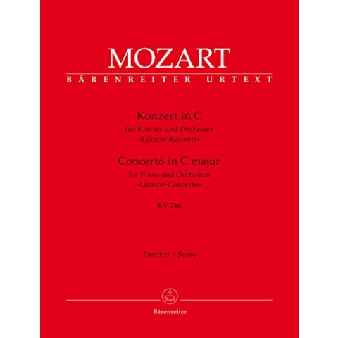 Konzert : KV 246 Partitur, Urtextausgabe : Klav/Orch