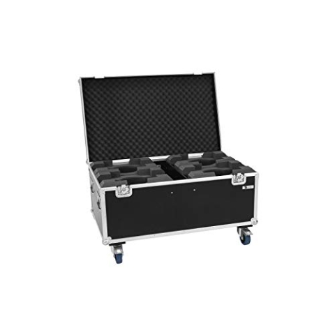 ROADINGER Flightcase 4x LED TMH-X7 Moving head | PRO Flightcase für 4 x Eurolite LED TMH-X7 Moving-Head