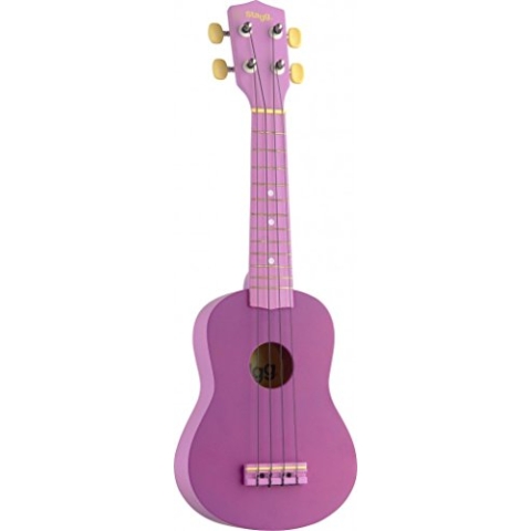 Stagg 25019674 US-VIOLET Soprano Ukulele mit Tasche