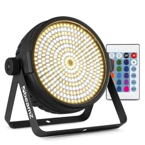 BeamZ BT430 Stroboskopleuchte - Warmweiß und Kaltweiß - 324 LEDs - Fernbedienung und DMX