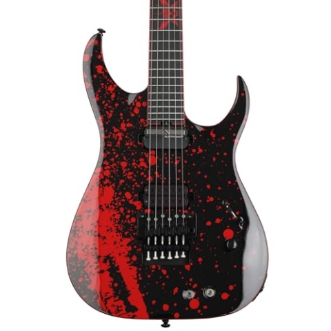Schecter Sullivan King Banshee-6 FR S Obsidian Blood - E-Gitarre