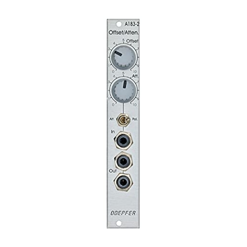 Doepfer A-183-2 Offset/Polarizer/Attenuator - Attenuator Modular Synthesizer