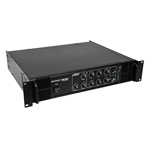 OMNITRONIC MP-60 ELA-Mischverstärker | ELA-Mono-Mischverstärker, 60 Watt