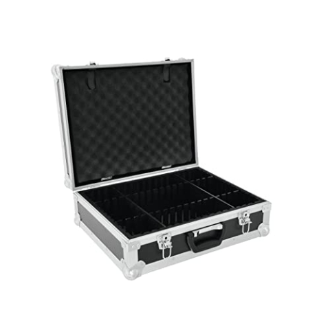 ROADINGER Universal-Koffer-Case, Trennwände schwarz | Flightcase mit individuell verstellbaren Trennwänden