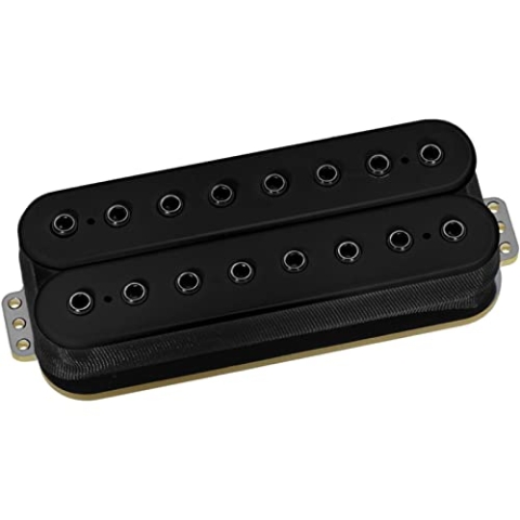 DiMarzio DP 811BK Ionizer 8 Bridge Humbucker, 8 Saiten E-Gitarren Tonabnehmer, Schwarz
