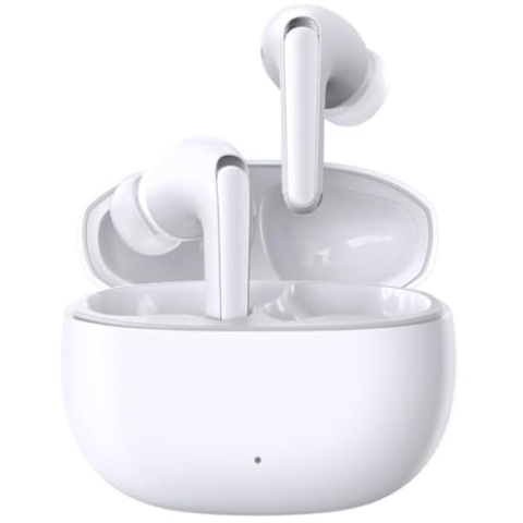 Joyroom JR-FB3 Funpods Series True Wireless Earphones DNC Detect Noise Cancellation Clear Calling Experience 2024 New Model, White