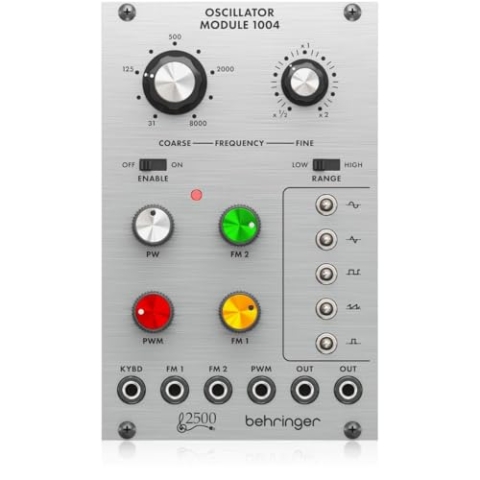 Behringer Oszillator Modul 1004 Legendary 2500 Series Dual Core VCO Modul für Eurorack