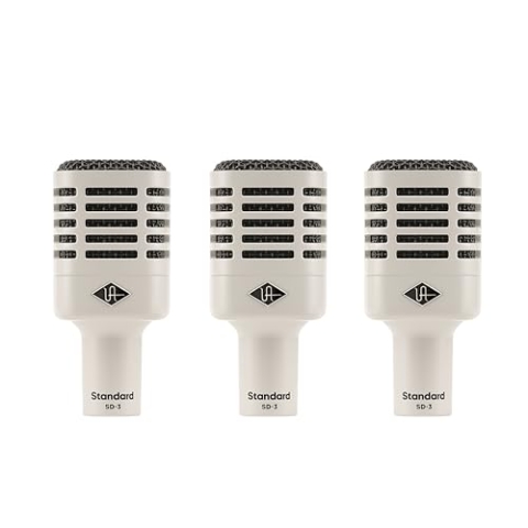 Universal Audio SD-3X3 dynamisches Mikrofon Bundle mit Hemisphere Modeling