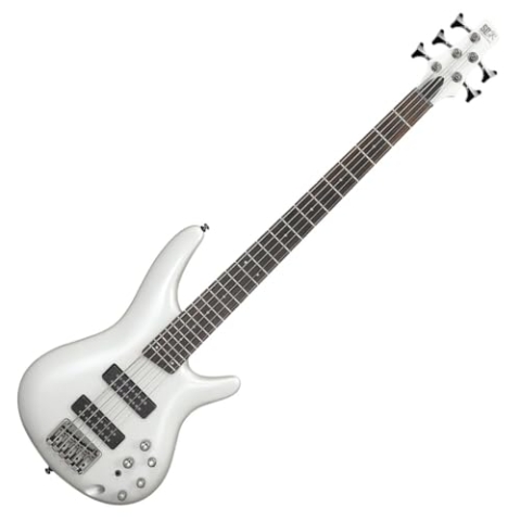 Ibanez Standard SR305E-PW Pearl White - E-Bass