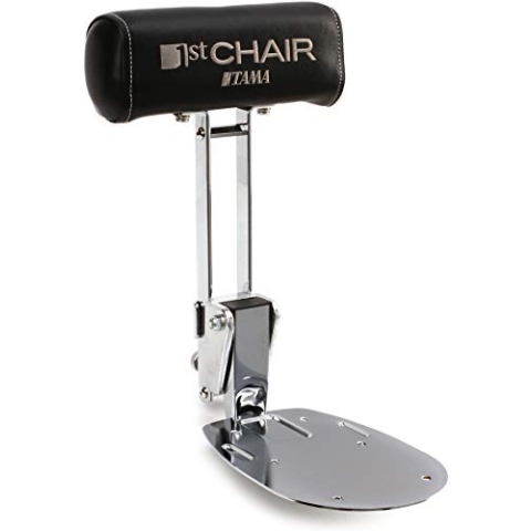 Tama 1st Chair Drumhocker Lehne - Rückenlehne - Schlagzeug Stuhl Zubehör, Schwarz (HTB5B)