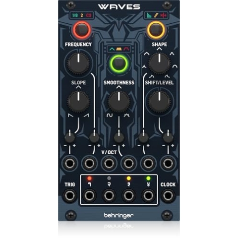 Behringer WAVES Tidal Modulator & Funktionsgenerator für Eurorack Vielseitiges LFO-Modul für Dynamische Modulare Synthesizer-Modulationen