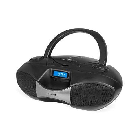 Kruger&Matz Boombox mit FM, CD, SD, USB, BT