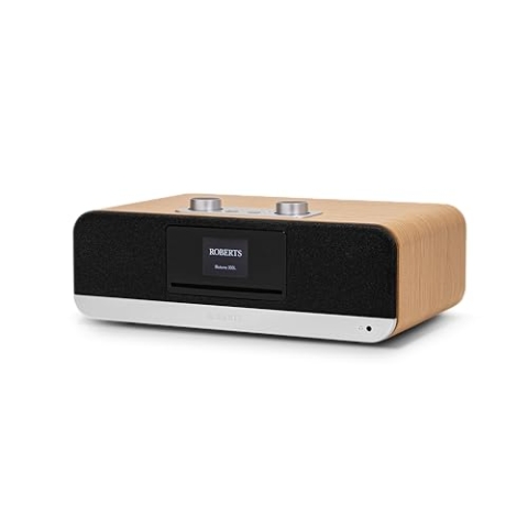 Blutune 300L All-in-One Audiosystem mit CD, Dab+/FM/Bluetooth/USB, Kirschbaum