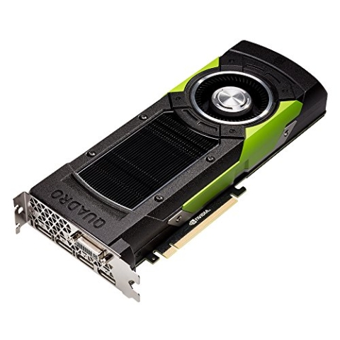 PNY NVIDIA Quadro M6000 professionelle Grafikkarte 12 GB GDDR5 PCI-Express 4K 4 x DP + DVI + Stereo (VCQM6000-PB)