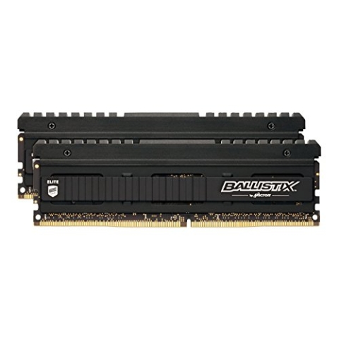 Ballistix Elite BLE2K8G4D26AFEA 16GB (8GBx2) Speicher Kit (DDR4, 2666 MT/s, PC4-21300, Dual Rank x8, DIMM, 288-Pin)
