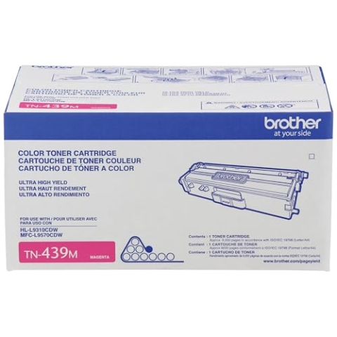 Brother TN439M Original Magenta Toner für Laserdrucker (9.000 Seiten, Magenta, 1 Stück)