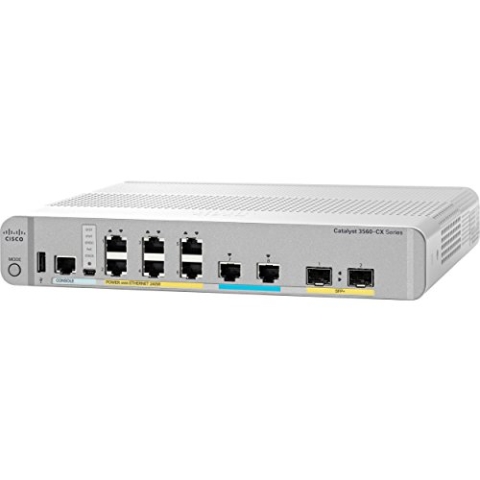 Catalyst 3560-CX 2 x mGig 6x1G PoE IP