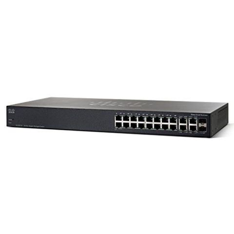 Cisco SRW2016-K9-EU 20-port Gigabit Managed Switch