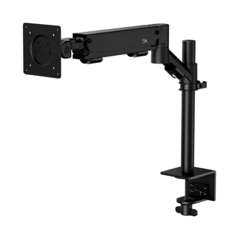 HyperX Armada – Einzel-Gaming-Halterung –Vollständig einstellbar, Klemme und Durchführungsbasis, trägt bis zu ≤9,1kg, Monitore bis zu 32 Zoll, VESA 75x75mm und 100x100mm