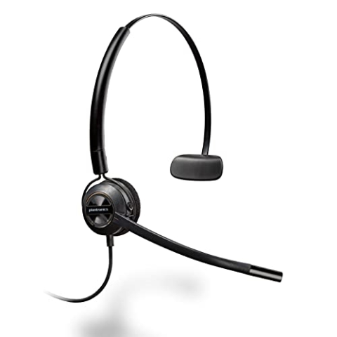 Plantronics 52639 88828-02 Kopfhörer EncorePro HW540 mit Überkopfbügel schwarz