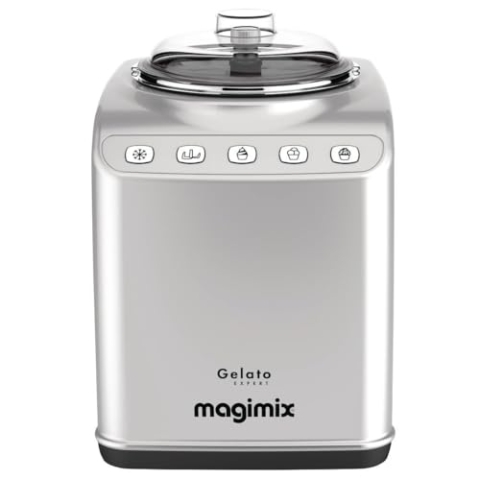 Magimix Eismaschine Gelato Expert mit 180Watt aus Edelstahl, 11680RW