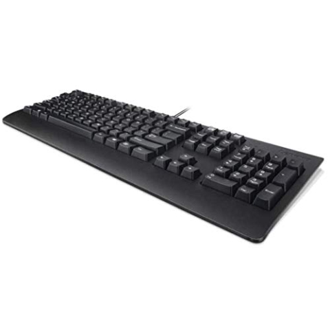 Lenovo Keyboard USB TRDTNL KB BK UKE Preferred Pro II, Standard, 00XH726