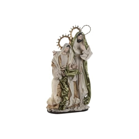 Home ESPRIT Weihnachtskrippe, Grün, Beige, 48 x 28 x 90 cm