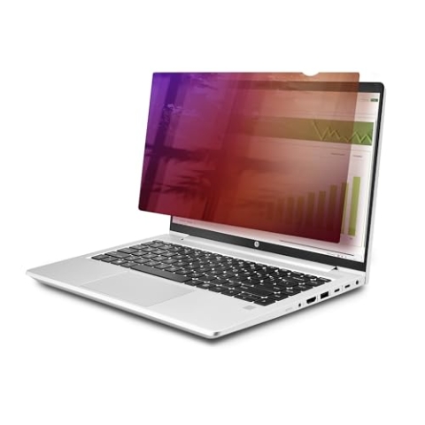 StarTech.com 14-inch 16:9 Laptop Privacy Screen, Reversible Gold Filter w/ Enhanced Privacy, Security Shield, +/- 30 Deg.
