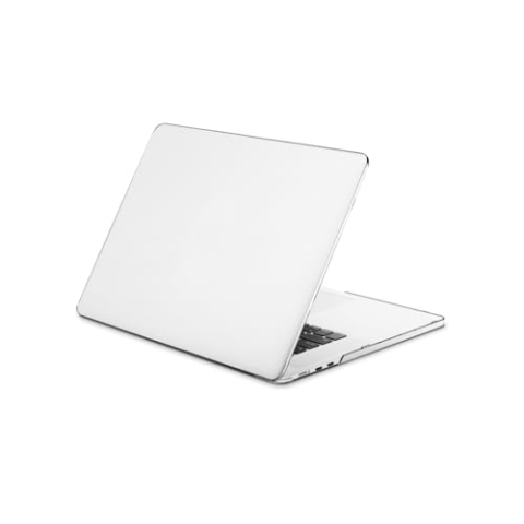 Hama Hülle für MacBook Air M2 2022 13 Zoll (ultradünne Schutzhülle, Macbook Zubehör, Schutz, Case, Cover gegen Kratzer und Schmutz, Hartschale, Komplettschutz) Transparent