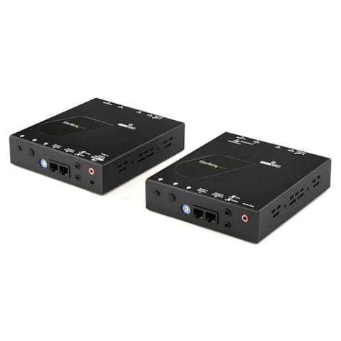 StarTech.com HDMI über IP Extender Set mit Videowall Unterstützung - 1080p - HDMI über Cat5 oder Cat6 Ethernet Übertragungssystem