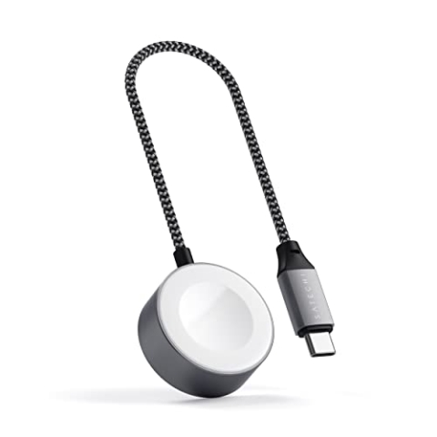 SATECHI Magnetisches USB-C Ladekabel für Apple Watch, MFi-zertifiziert, kompatibel mit Apple Watch Ultra & Serien 8, 7, 6, SE, 5, 4, 3, 2, 1