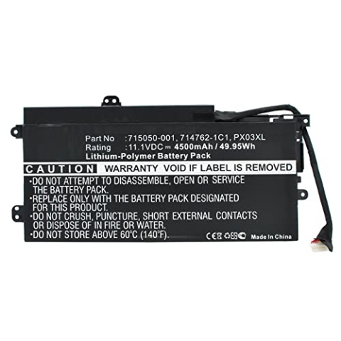 CoreParts Laptop Battery for HP 38Wh Li-Pol 11.1V 3400mAh Black, MBXHP-BA0128