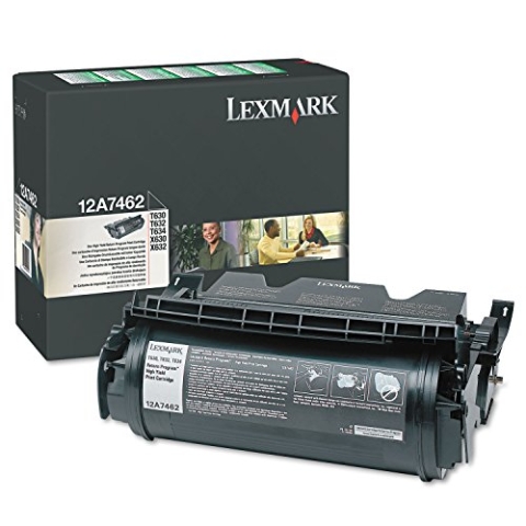 Lexmark 12A7462 Tonerkartusche, Schwarz, 1 Stück
