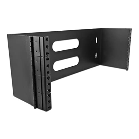 Delock 19″ Wandhalterung 4 HE schwarz