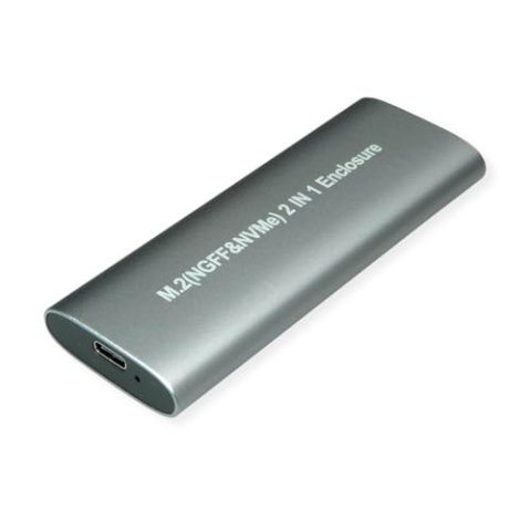 VALUE Externes SSD-Gehäuse, M.2, NVMe zu USB 3.2 Gen 2 Typ C