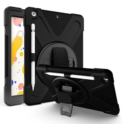 eSTUFF Chicago Full Body Defender Case iPad 10.2 with Built-in, ES683050-BULK