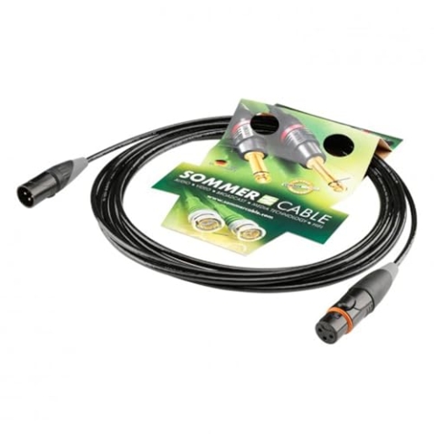 Sommer Microphone Kabel SC-Aqua MARINEX 2 x 0,14 mm² | XLR/XLR, HICON | 5,00m | Black Brand