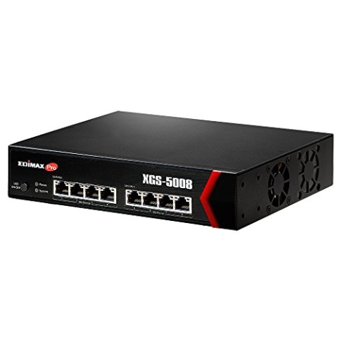 Edimax XGS-5008 - 8-Port 10GbE Web Smart Switch
