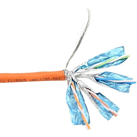 InLine 70503 Verlegekabel Cat.6, 250MHz, S/FTP (PiMf), CU, AWG23, halogenfrei, 300m
