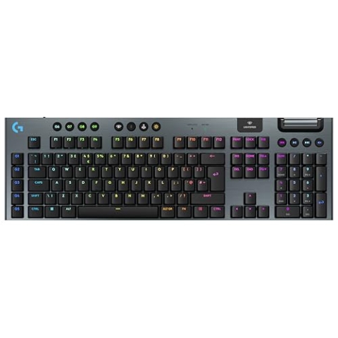 Logitech G G915 X Lightspeed Low-Profile Gaming Keyboard - US QWERTY-Layout - Weiß