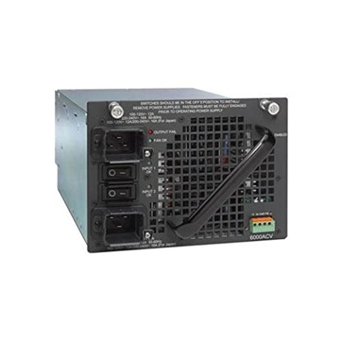Cisco PWR-C45-6000ACV= - - Netzteil (Steckmodul) - AC 110/220 V - 6000 Watt - für Katalysator 4503, 4503-E, 4504, 4506, 4506-E, 4507R, 4507R-E, 4510R, 4510RR +E, 451 0R-E