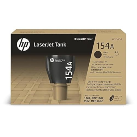 HP 154A Black Original Laserjet Tank Toner Reload Kit Toner, W1540A