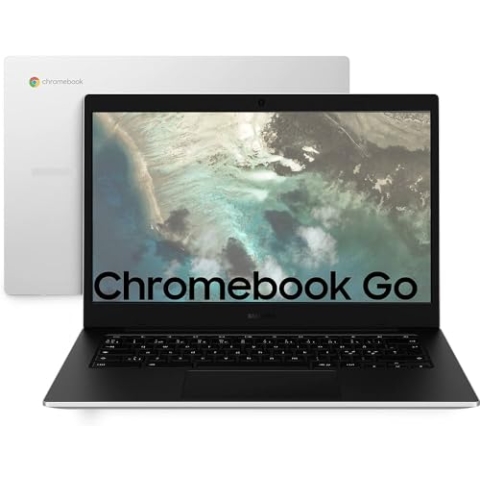 Samsung GALAXY CHROMEBOOK GO 14 zoll 1920X1080 PIXEL INTEL CELERON N4500 4GB LPDDR4X 64GB EMMC GOOGLE CHROME GRAY XE340XDA-KA1IT