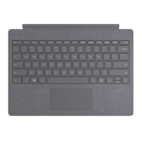 Microsoft Surface Pro Signature Type Cover Holzkohle Cover Port AZERTY Belgisch