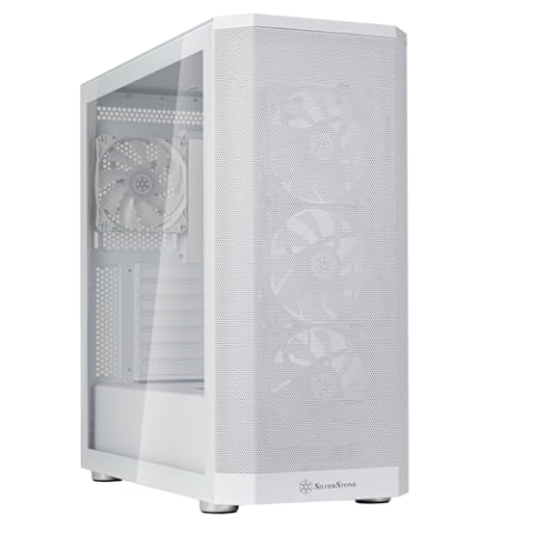 Silverstone Technology FARA 514X (weiß, Tempered Glass)