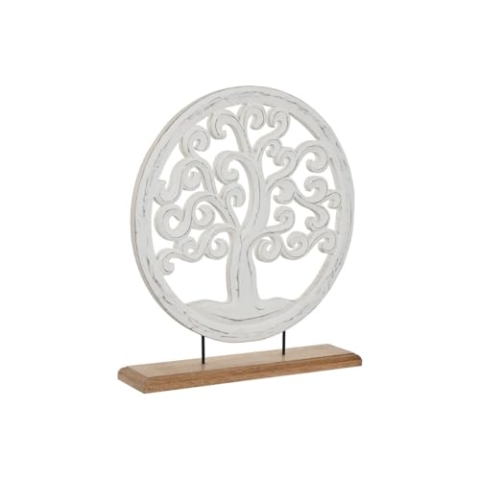 Home ESPRIT Dekofigur, weiß, braun, arabischer Baum, 40 x 9 x 45 cm