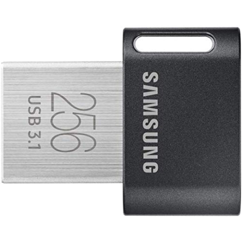 Samsung MUF-256AB/EU FIT Plus 256 GB Typ-A USB 3.1 Flash Drive Schwarz/Weiß