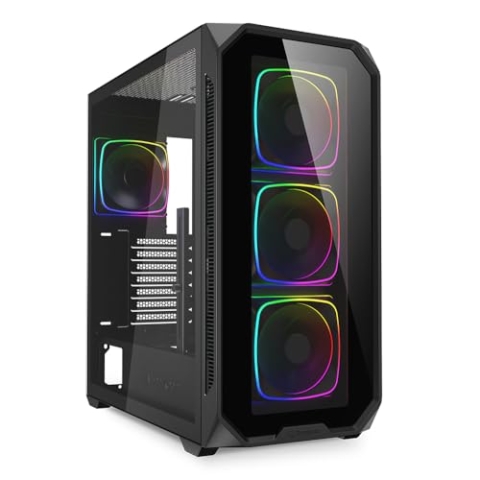 Sharkoon AK5G RGB Black, ATX PC-Gehäuse