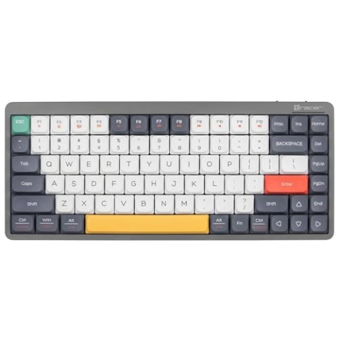 Tracer TRAKLA47279 Mechanische Tastatur, Weiß, mehrfarbig, QWERTY