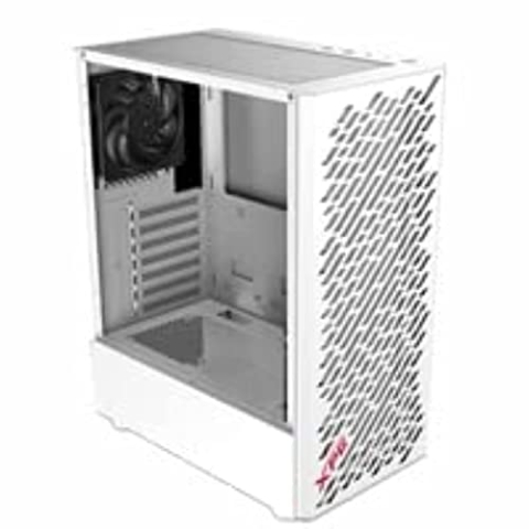 XPGTorreGamingValorAIRWeißes gehärtetes Glas